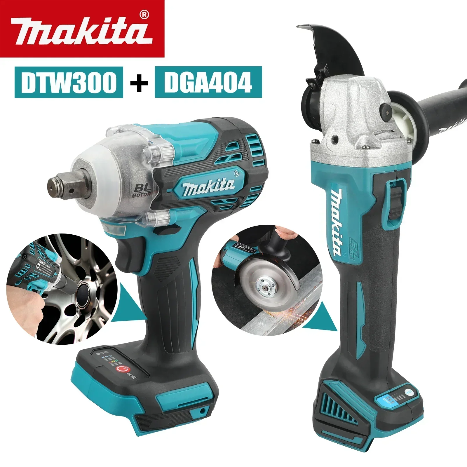 Makita Drill Dtw300 - 마키타 18V 2-in-1 공구 세트: DTW300