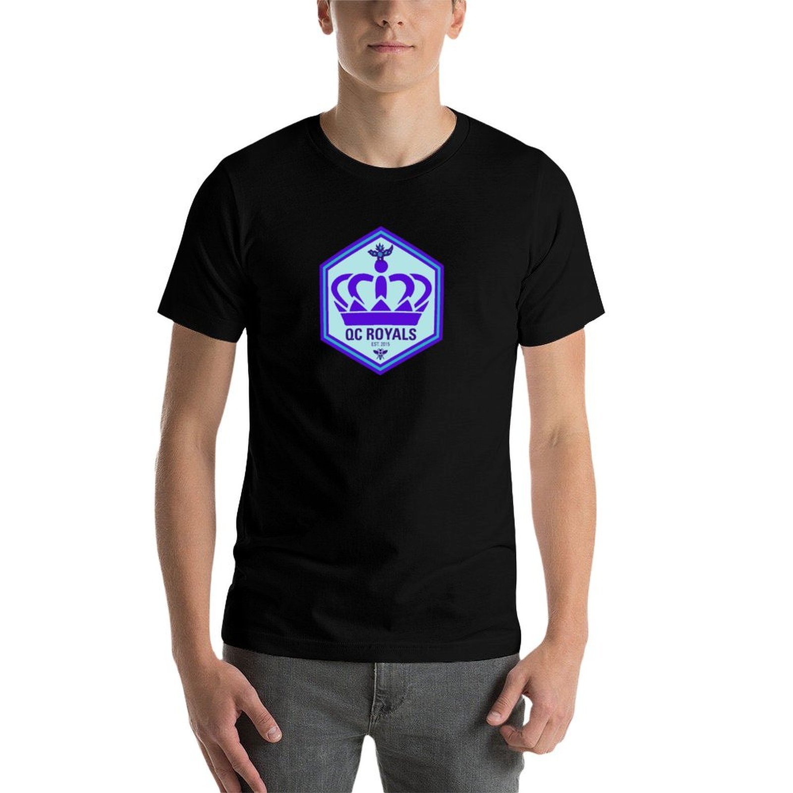 QC Royals 2021 로고 티셔츠 여름 프린트 반 - Printing Qc 리뷰 및 가격